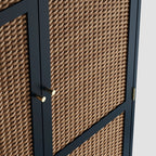 BORDEAUX BLUE 2 DOOR WARDROBE