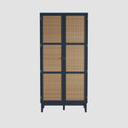 BORDEAUX BLUE 2 DOOR WARDROBE
