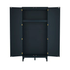 BORDEAUX BLUE 2 DOOR WARDROBE
