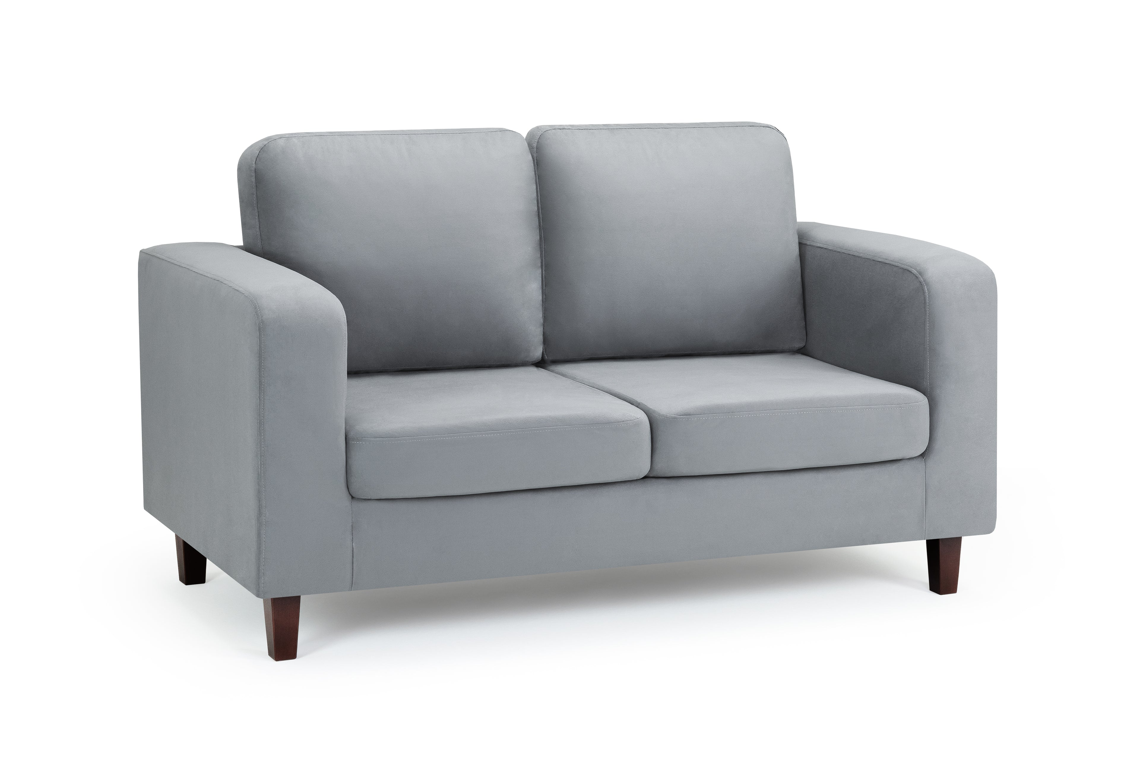Sofa In A Box 2 Seater Grey Fabric
