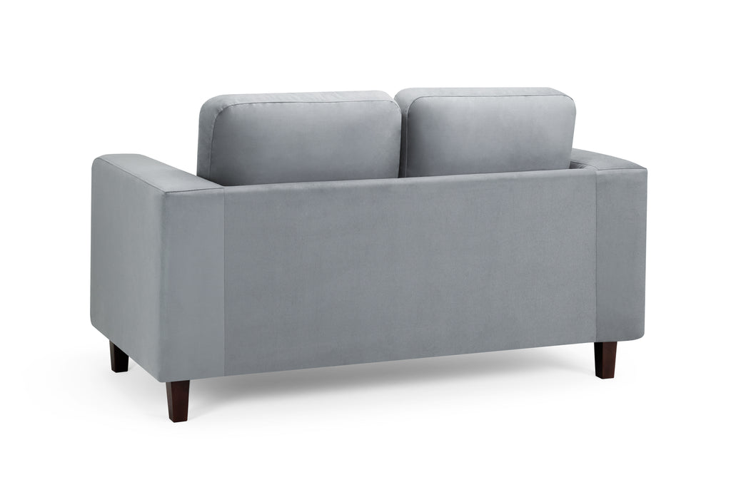 Sofa In A Box 2 Seater Grey Fabric