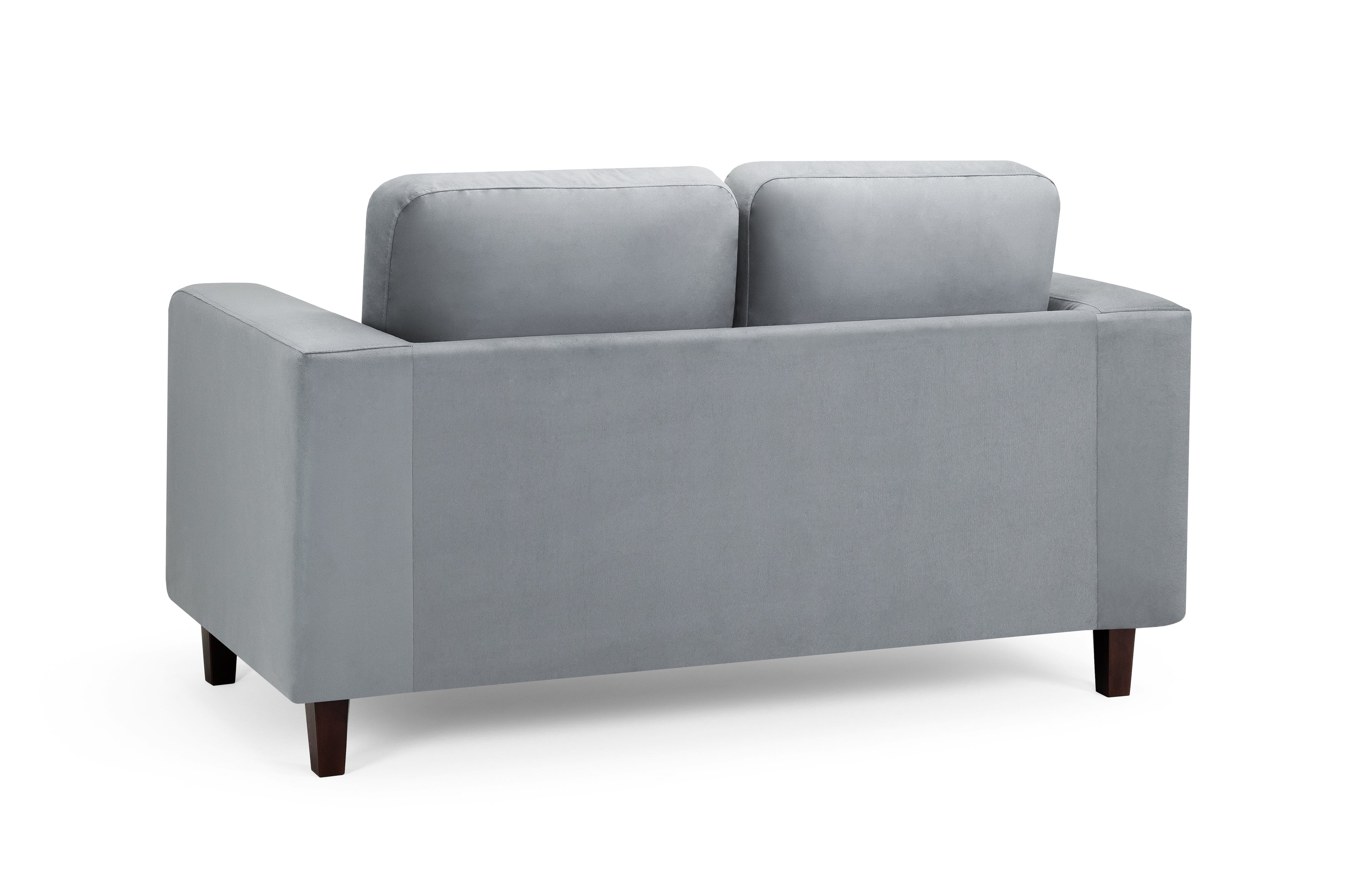 Sofa In A Box 2 Seater Grey Fabric