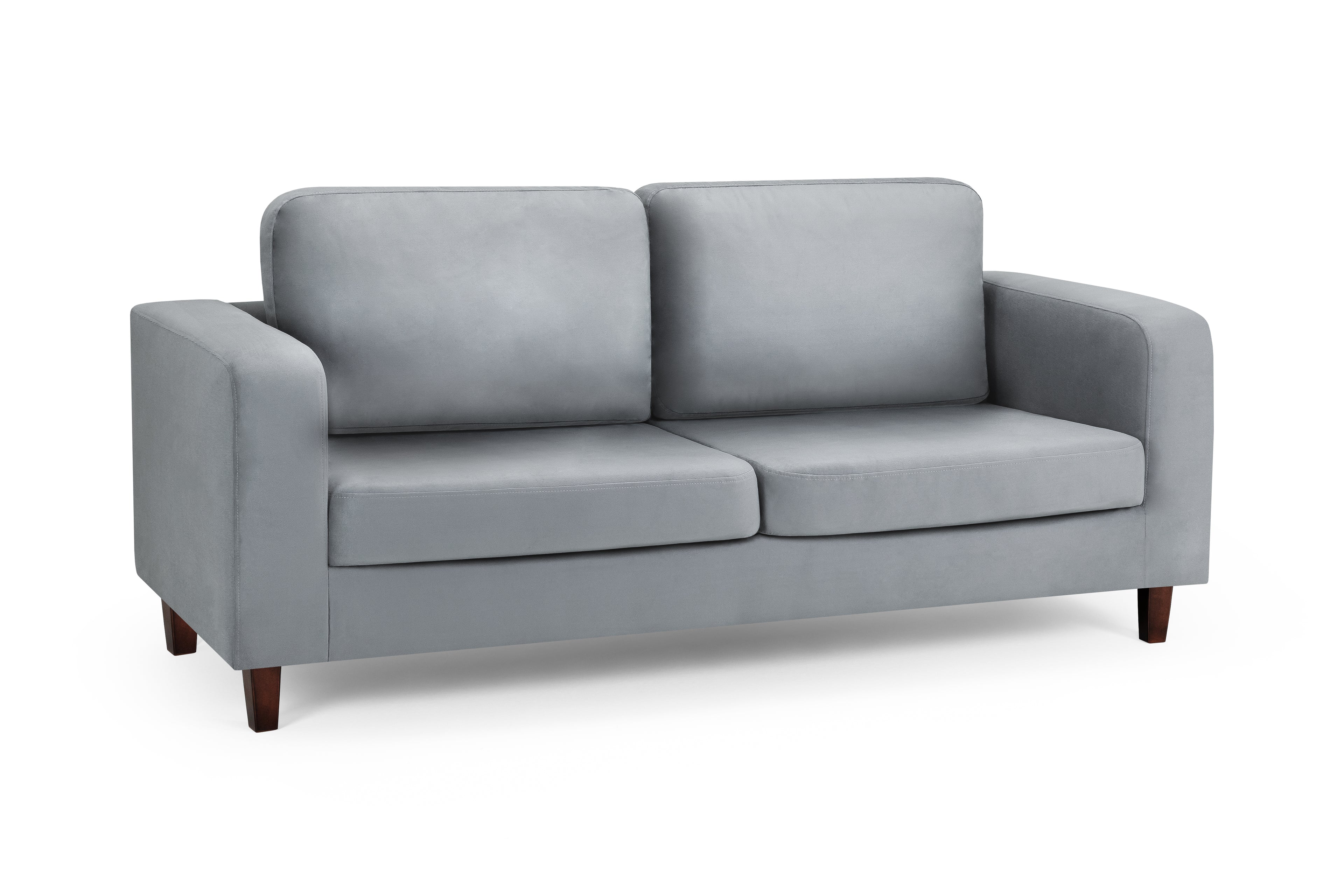 Sofa In A Box 3 Seater Grey Fabric