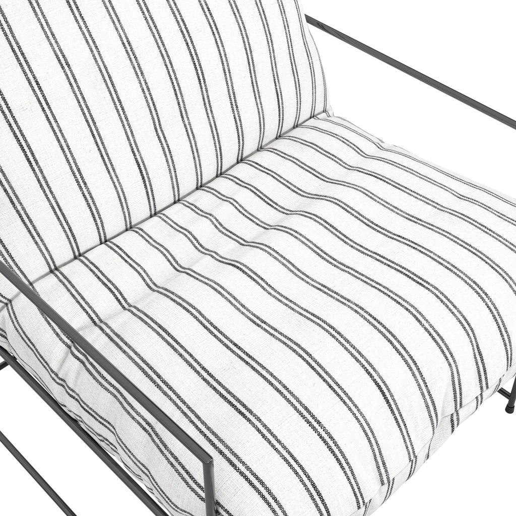 BROOK CHALK STRIPE CHAIR