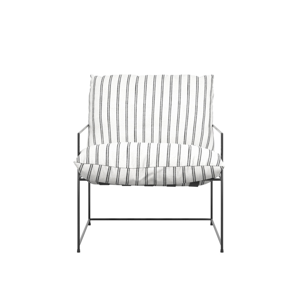 BROOK CHALK STRIPE CHAIR