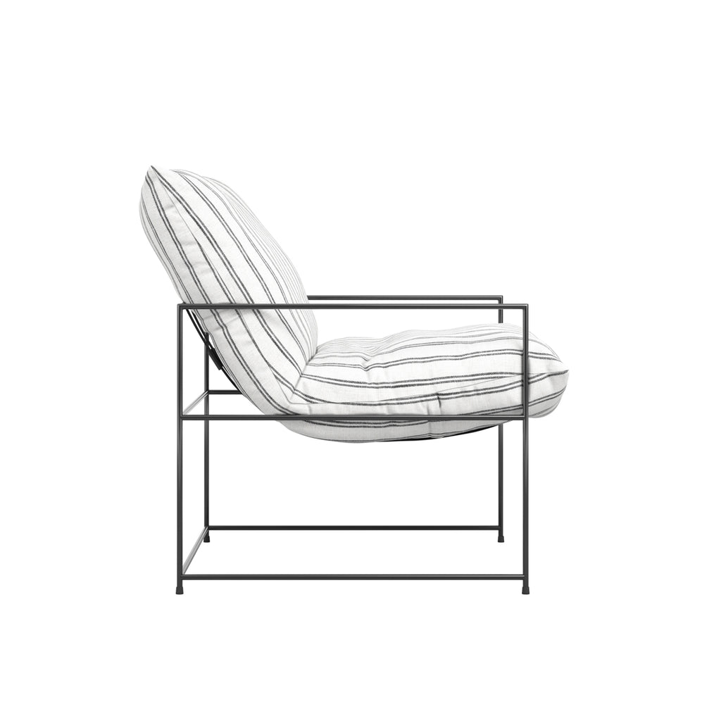 BROOK CHALK STRIPE CHAIR