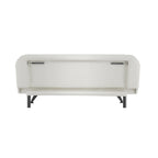 BURLINGTON SOFA BED IVORY BOUCLE / MATTE BLACK