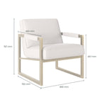 Elysse Club Chair Cream