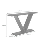 Vesp Console Table Black