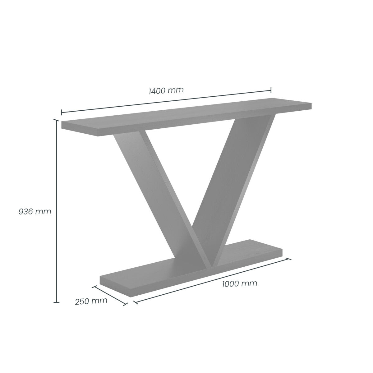 Vesp Console Table Black