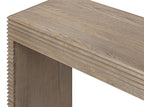 Wickham Ribbed Oak Console