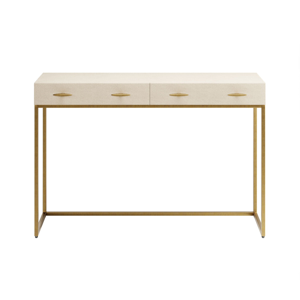 Raphia Console Ivory Shagreen