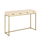 Raphia Console Ivory Shagreen