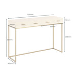 Raphia Console Ivory Shagreen