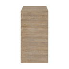 Wickham Ribbed Oak Console