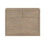 Oakham Ribbed Oak Chest of Drawers