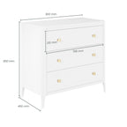 Amelie Chest of Drawers White
