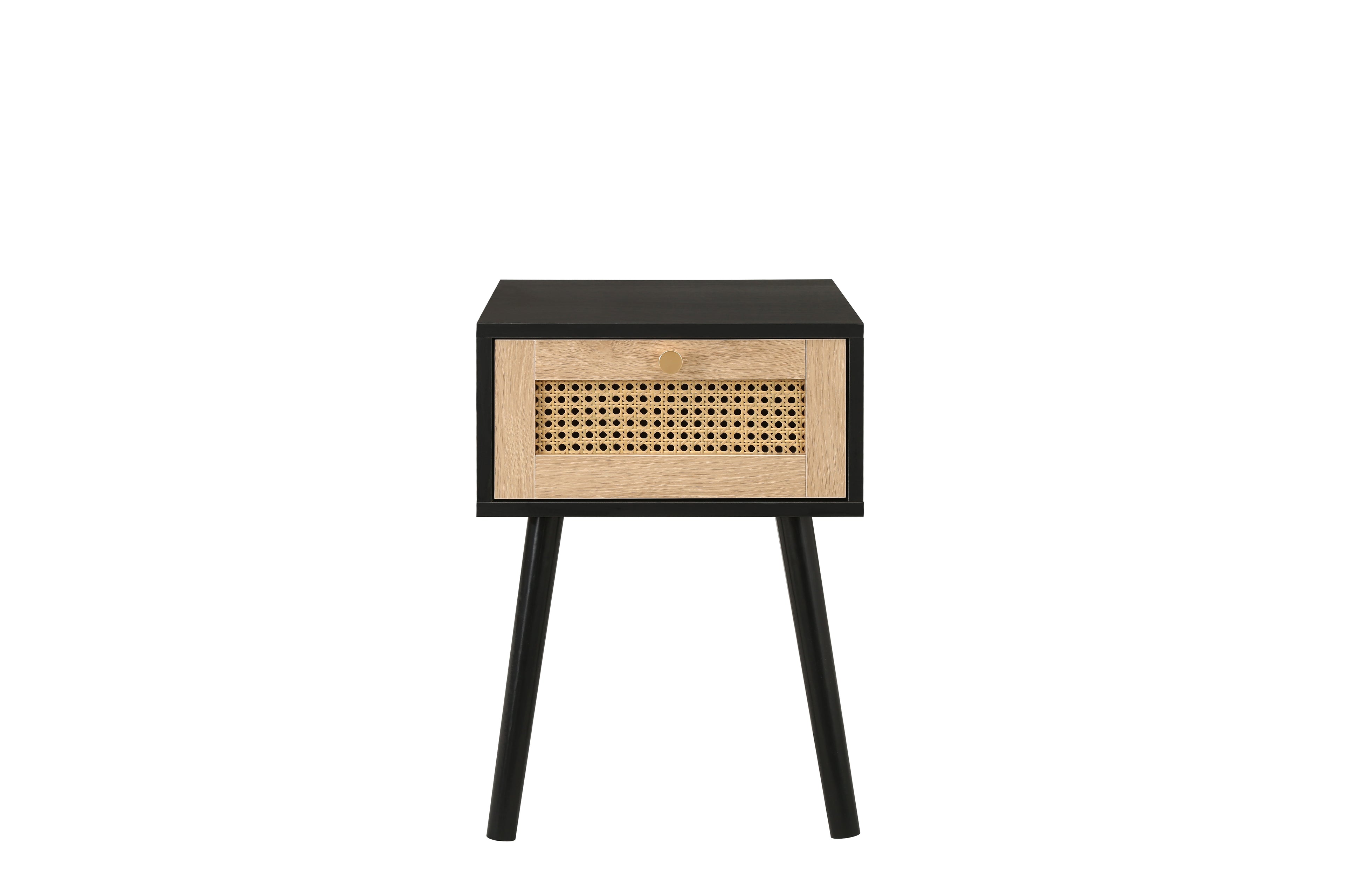Croxley 1 Drawer Rattan Bedside