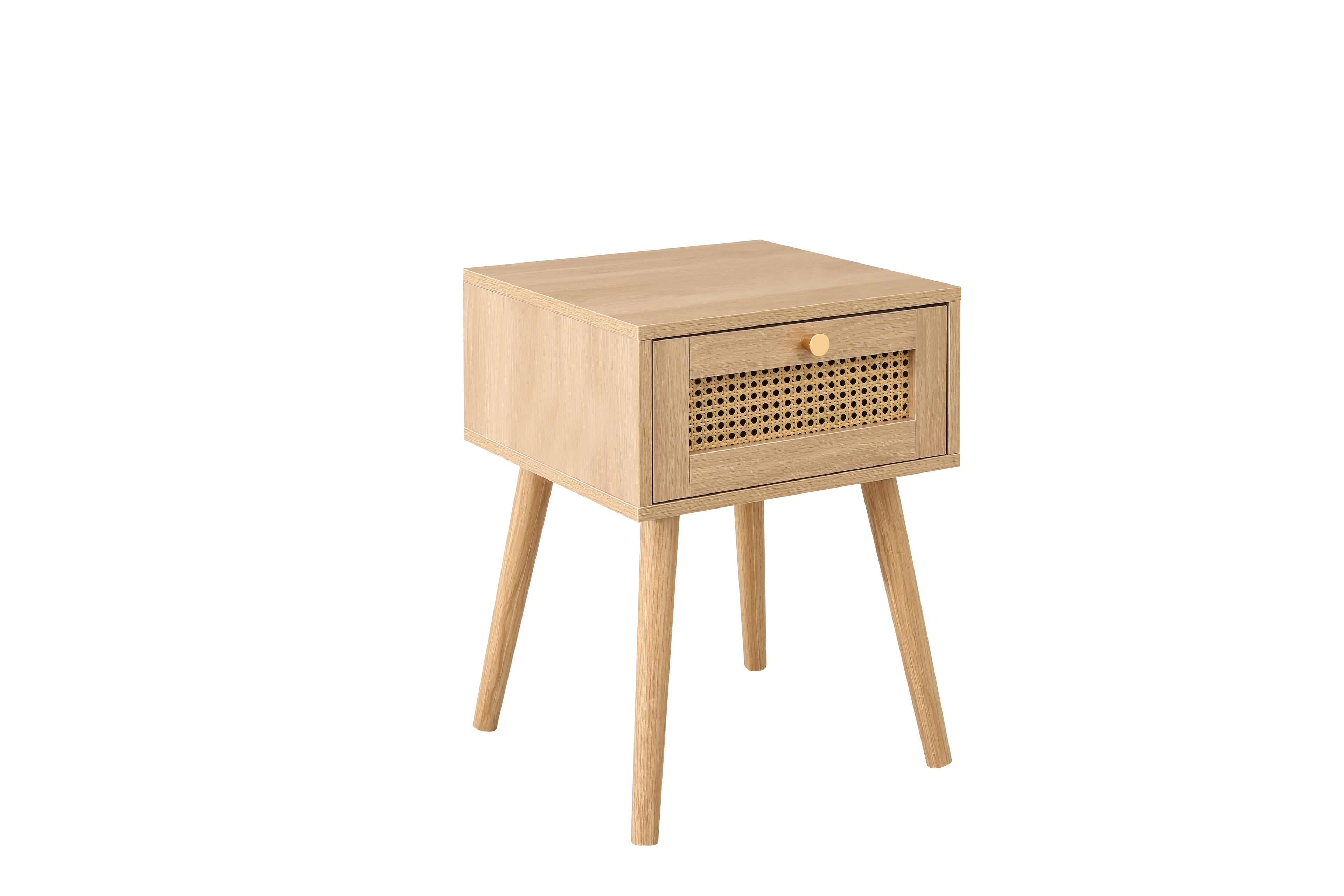 Croxley 1 Drawer Rattan Bedside