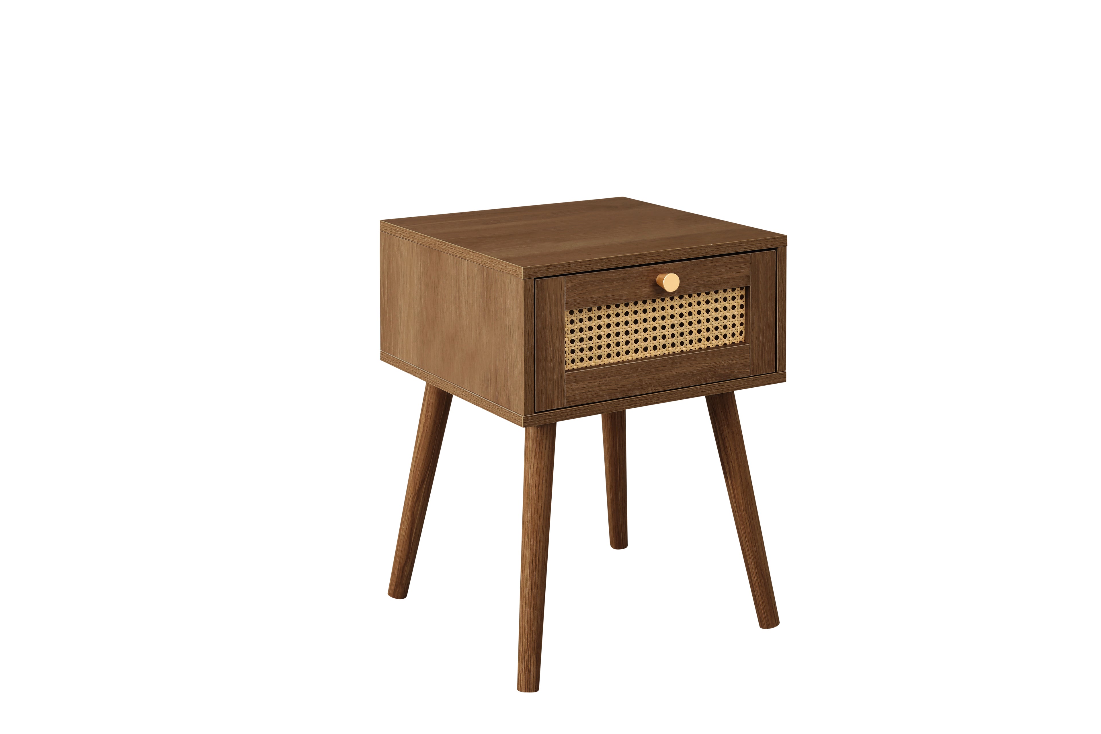 Croxley 1 Drawer Rattan Bedside