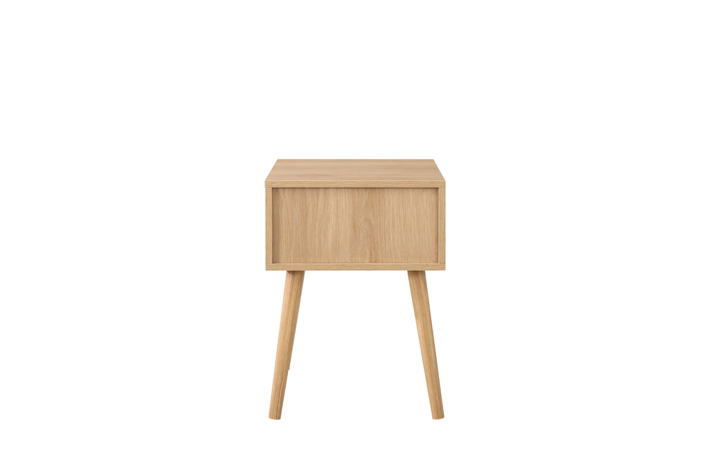 Croxley 1 Drawer Rattan Bedside