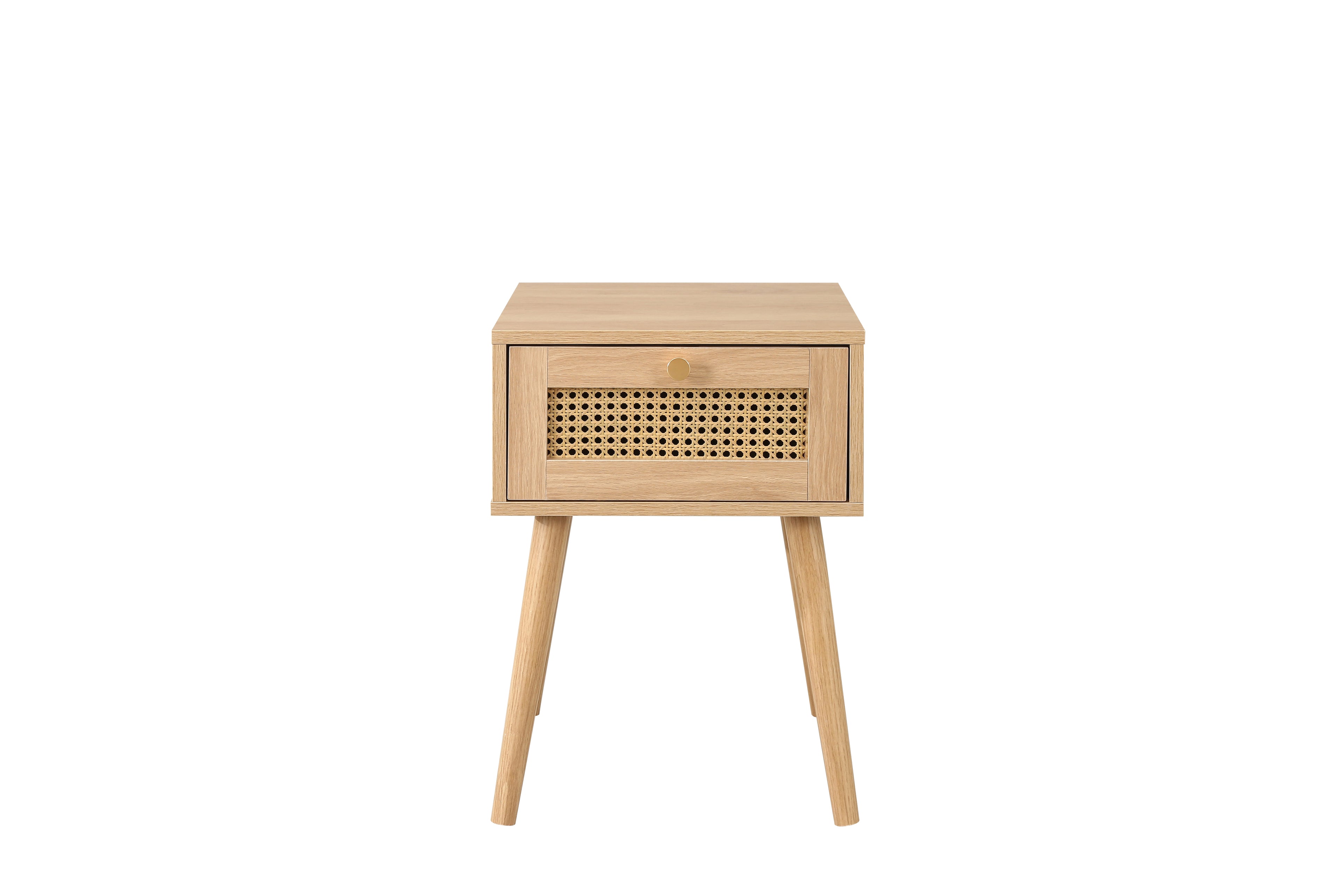 Croxley 1 Drawer Rattan Bedside