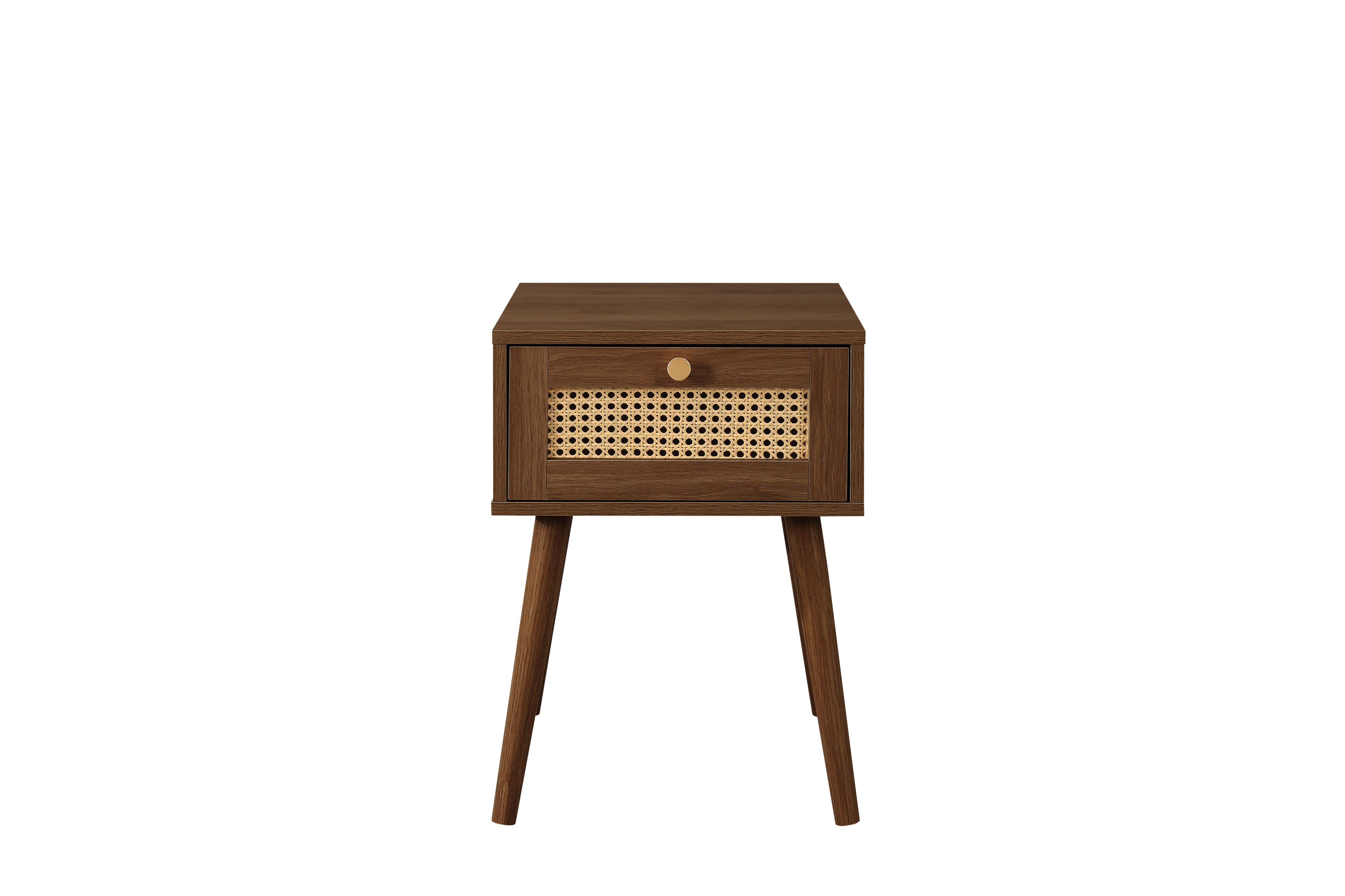 Croxley 1 Drawer Rattan Bedside