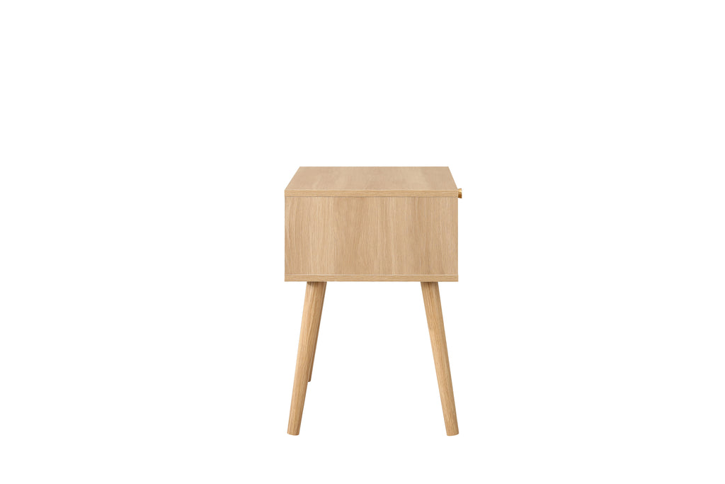 Croxley 1 Drawer Rattan Bedside