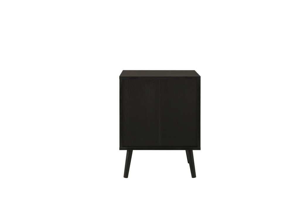 Croxley 2 Drawer Rattan Bedside