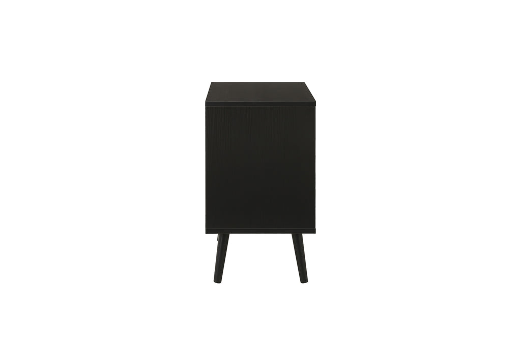 Croxley 2 Drawer Rattan Bedside