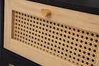 Croxley 2 Drawer Rattan Bedside