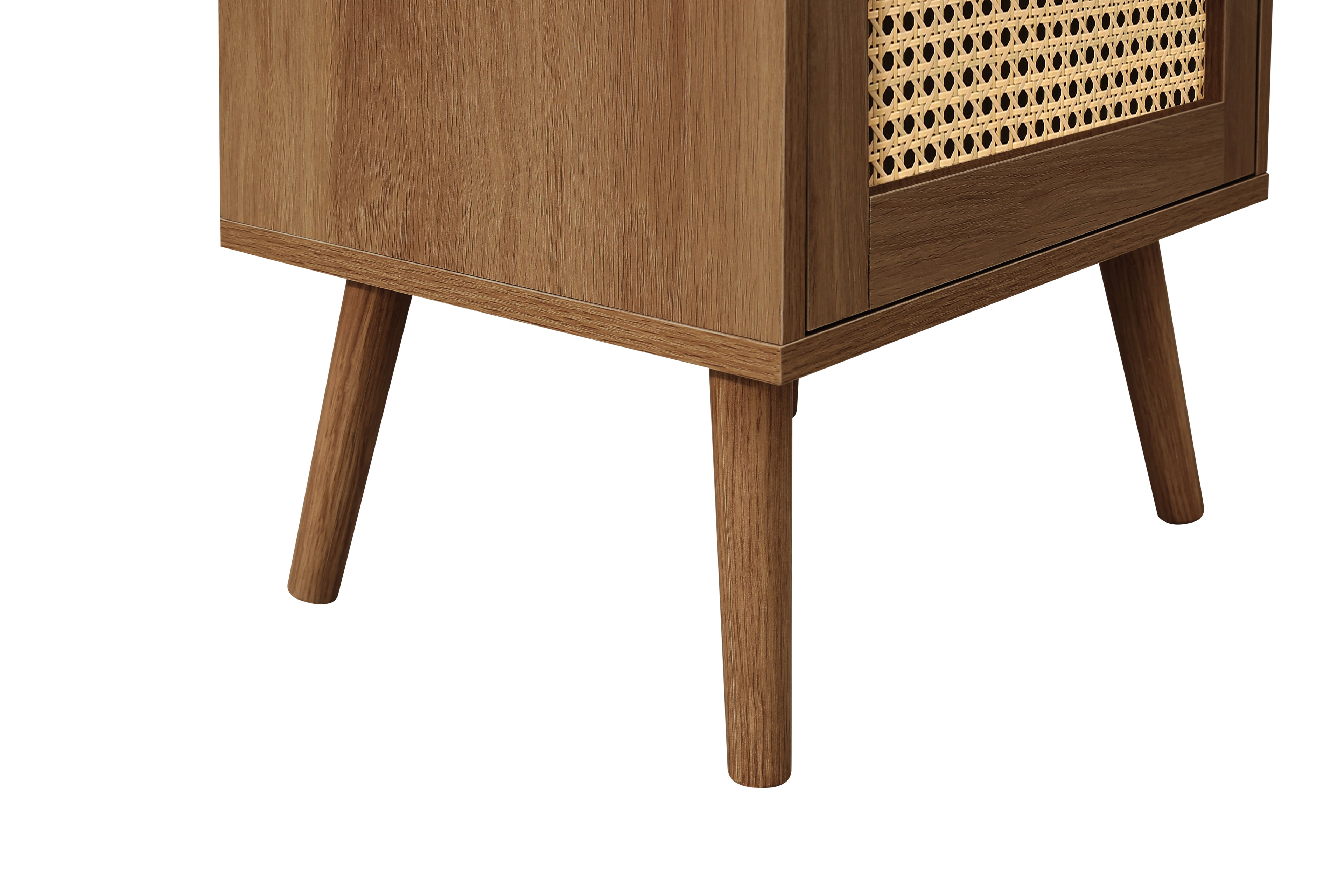 Croxley 2 Drawer Rattan Bedside