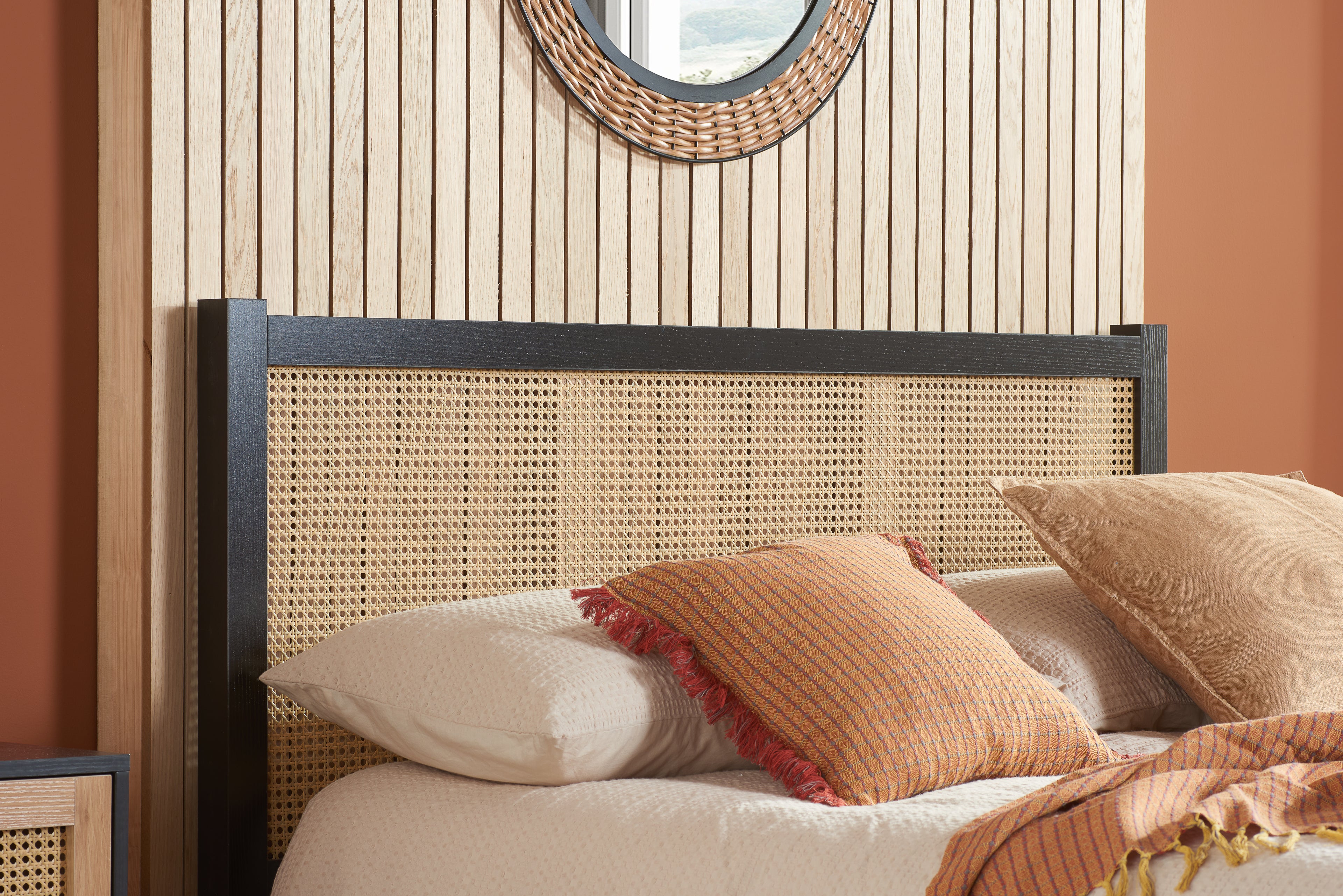 Croxley Double Rattan Bed