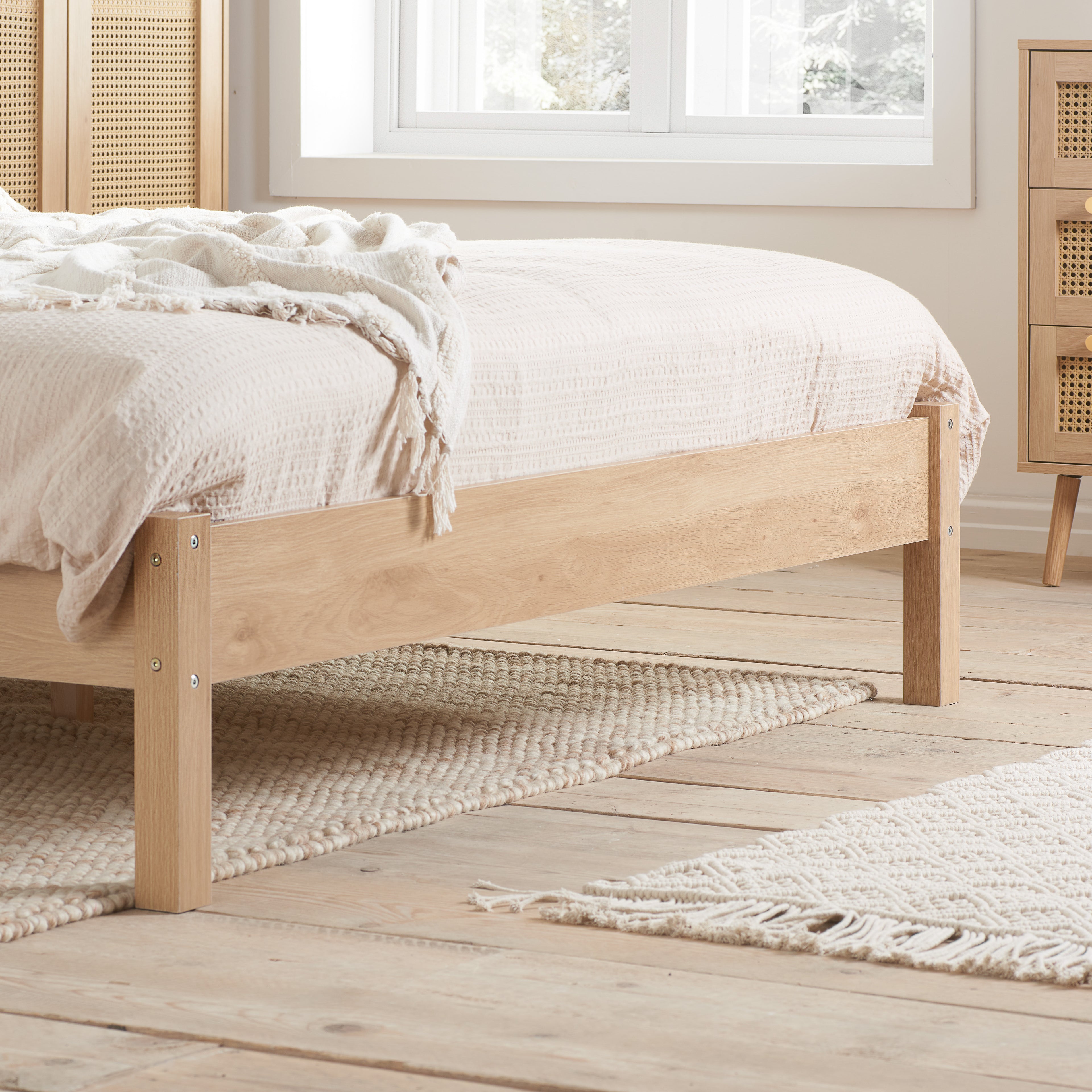 Croxley Double Rattan Bed