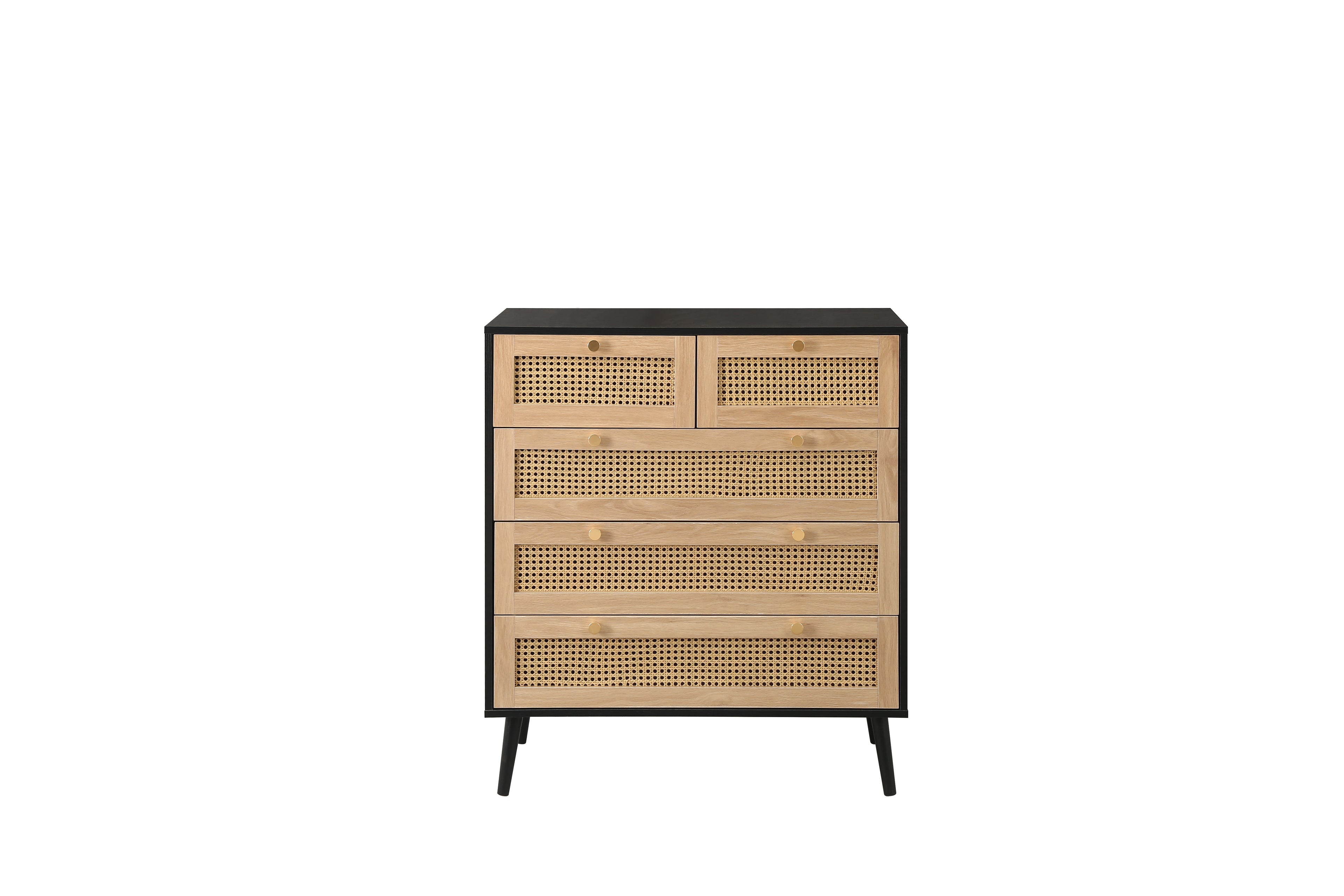Croxley 5 Drawer Rattan Chest