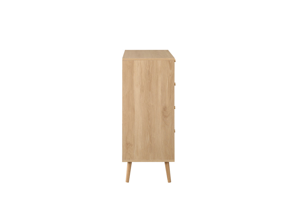 Croxley 5 Drawer Rattan Chest