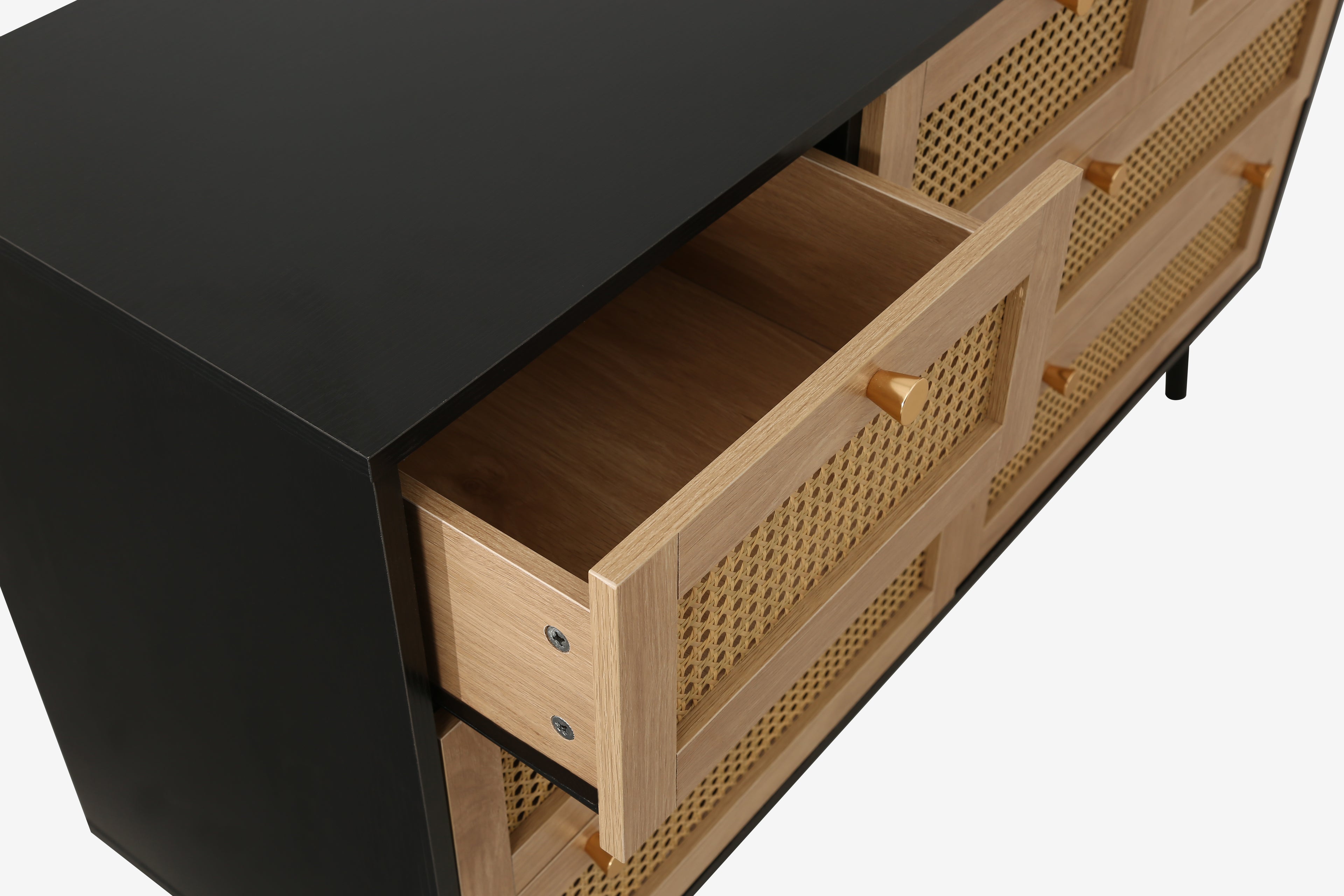 Croxley 7 Drawer Rattan Chest