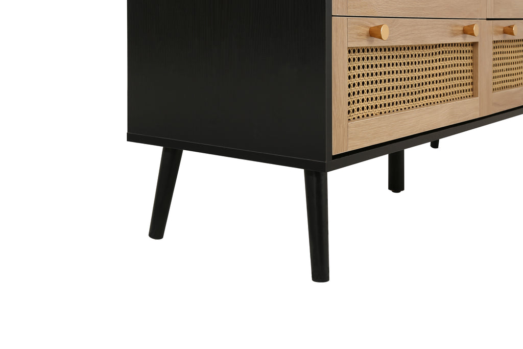 Croxley 7 Drawer Rattan Chest