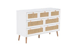 Croxley 7 Drawer Rattan Chest