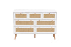 Croxley 7 Drawer Rattan Chest