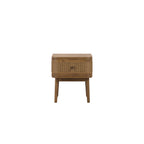 CALLIE SMOKED BEDSIDE CABINET