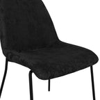 CARLO BLACK / BLACK DINING CHAIR
