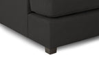 Carnaby Sofa Black U Shape Corner