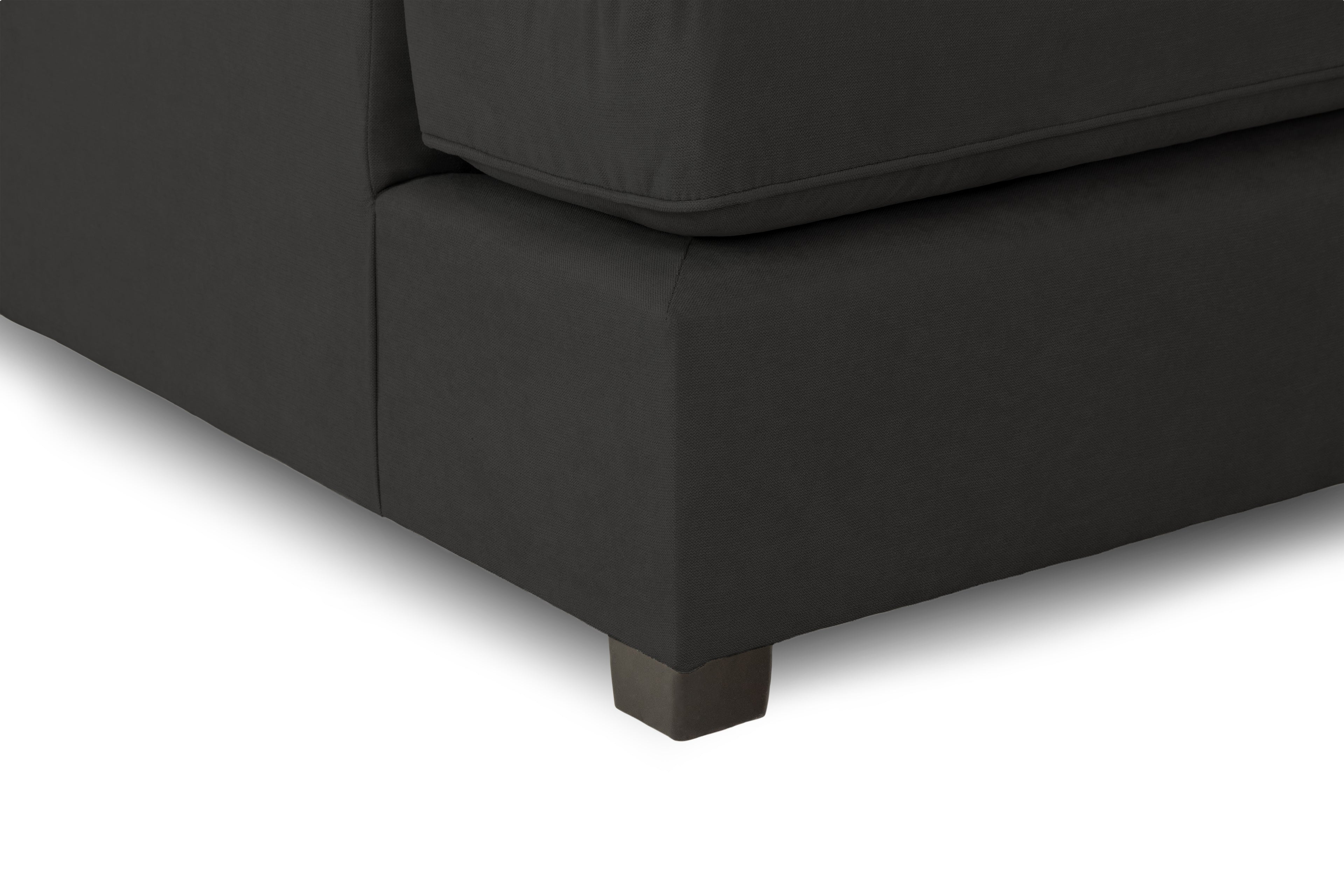 Carnaby Sofa Black U Shape Corner