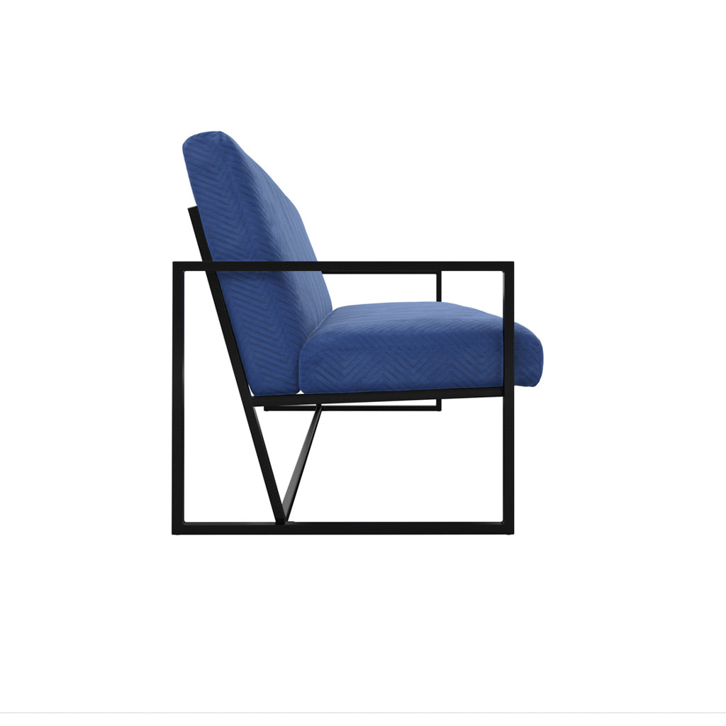 CHANCE OXFORD BLUE SOFA