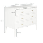 Pablo Chest of Drawers White