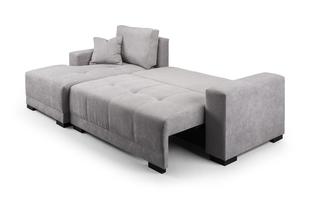 Cimiano Sofabed Grey Left Hand Facing Corner Eastley | Kip | Quercioli | Barete | Metropolitan | Portobello | Aissa Style