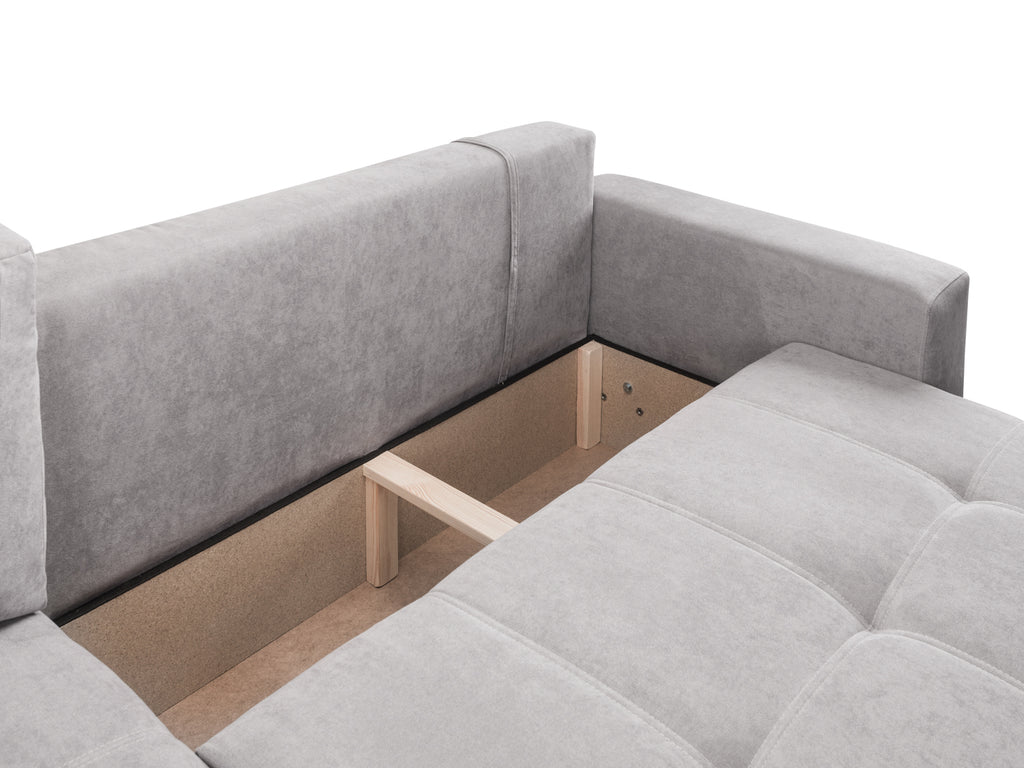 Cimiano Sofabed Grey Right Hand Facing Corner Eastley | Kip | Quercioli | Barete | Metropolitan | Portobello | Aissa Style