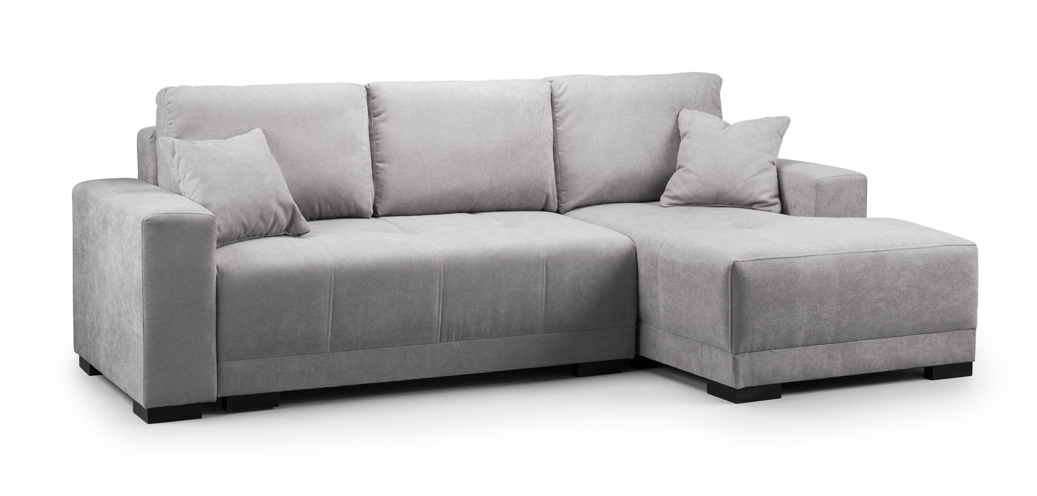 Cimiano Sofabed Grey Right Hand Facing Corner Eastley | Kip | Quercioli | Barete | Metropolitan | Portobello | Aissa Style