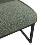 Cleaver Desert Sage and Black Dining Chair (Set of 2)